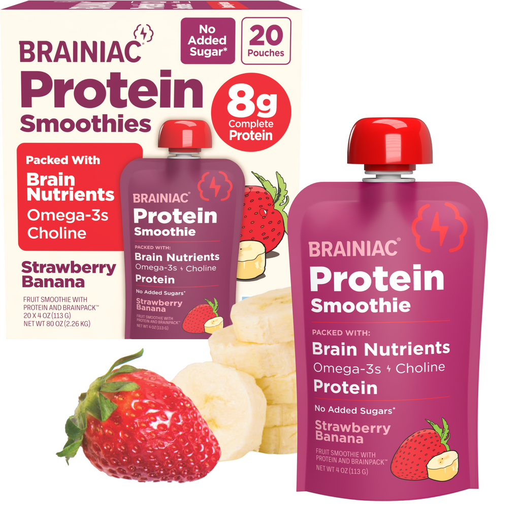 Strawberry & Banana Protein Smoothie
