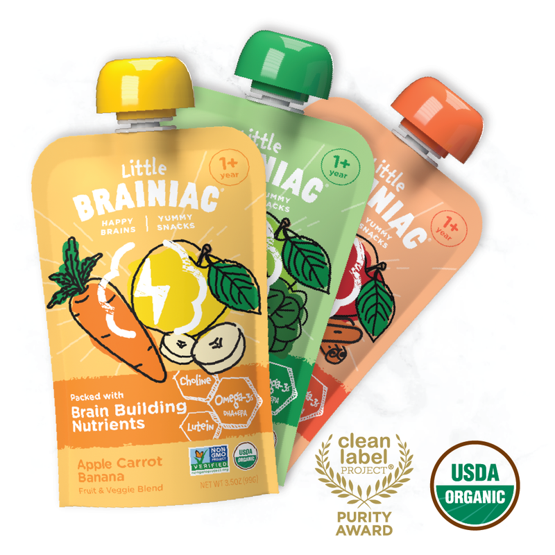 Organic Fruit & Veggie Squeezies