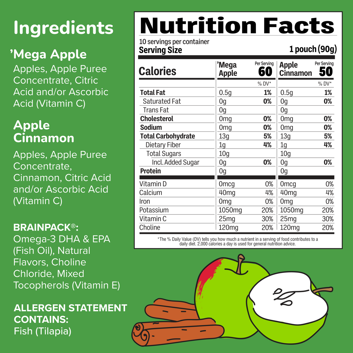 Cinnamon & Apple Applesauce Cinnamon & Apple Applesauce