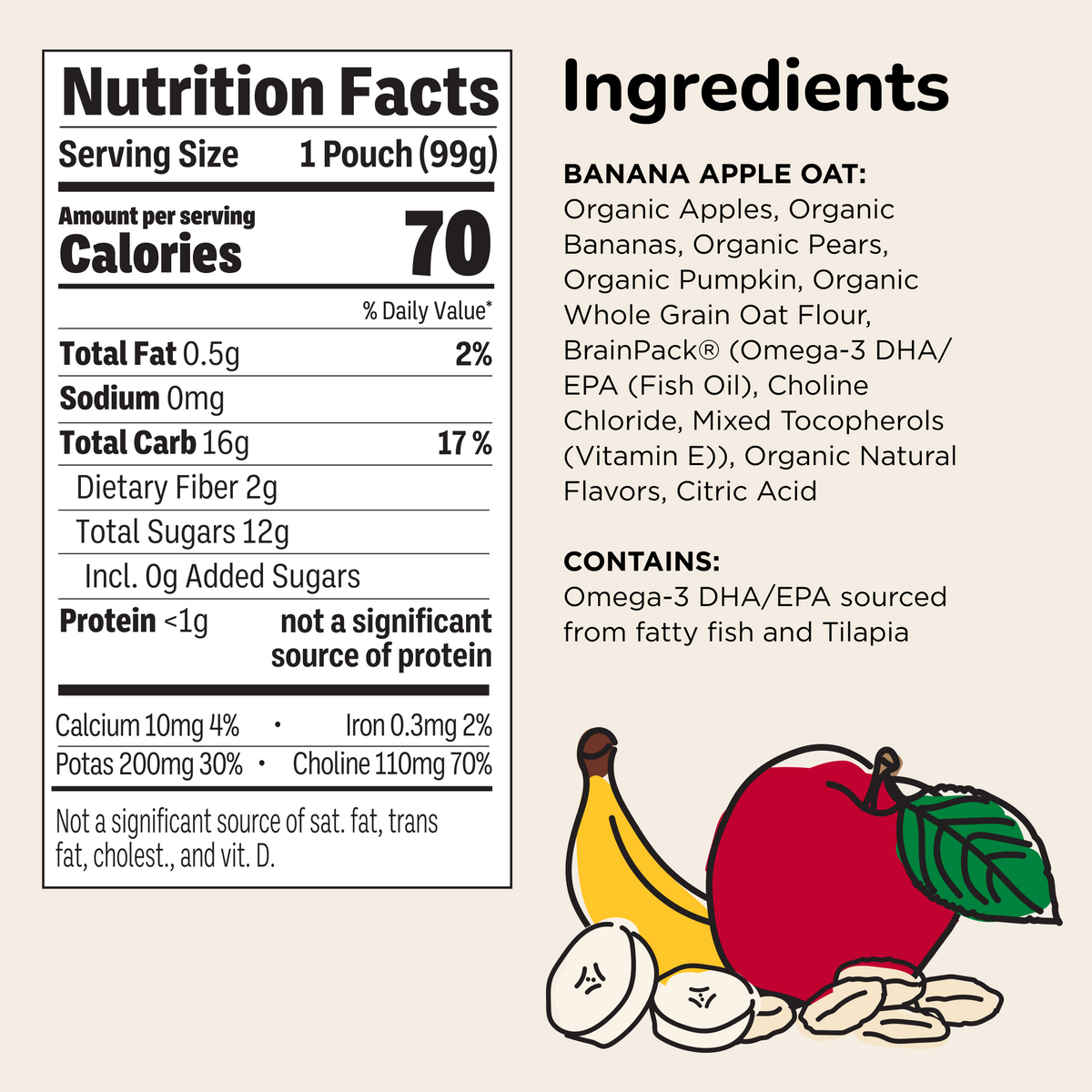 Banana Apple Oat
