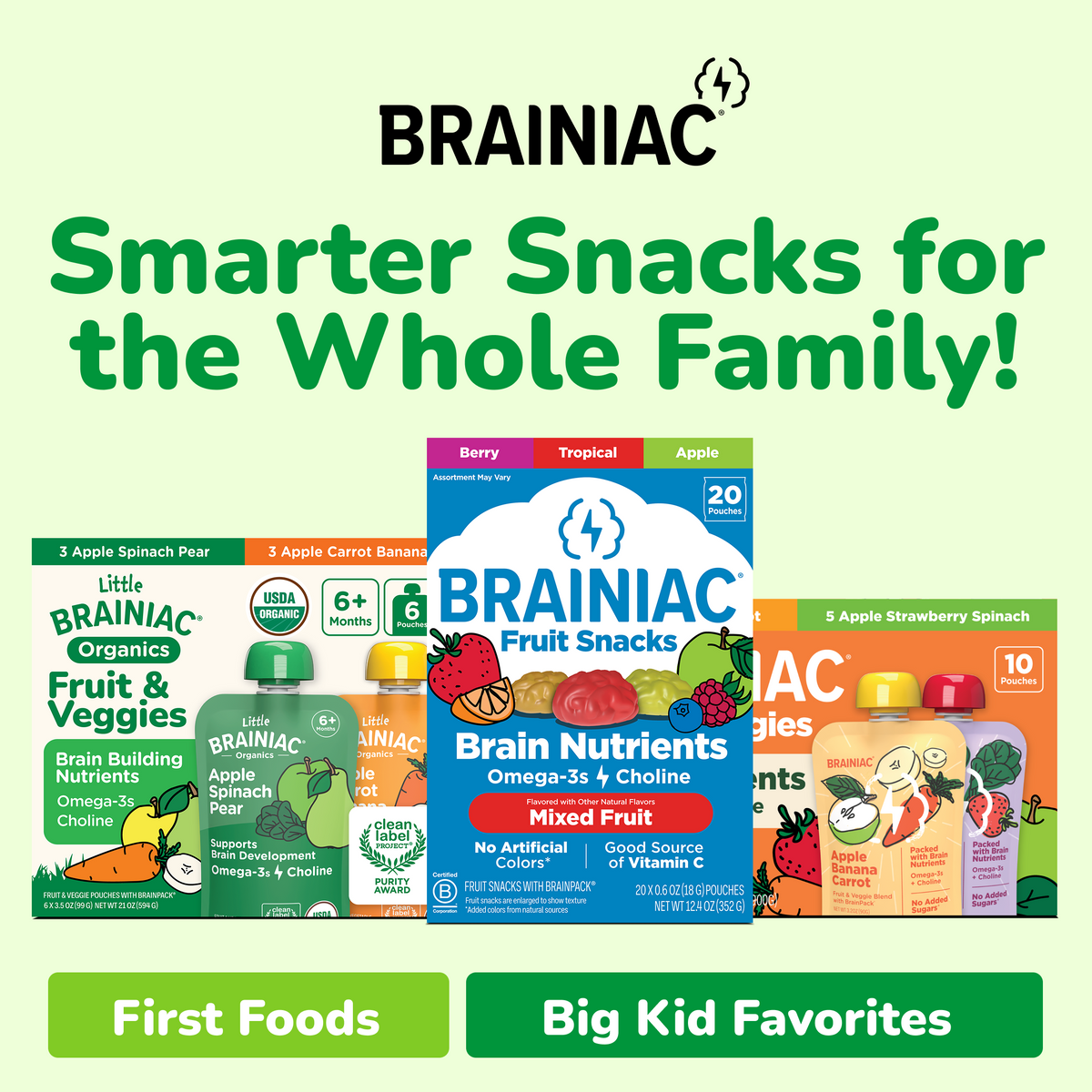 Organic Apple Spinach Pear
