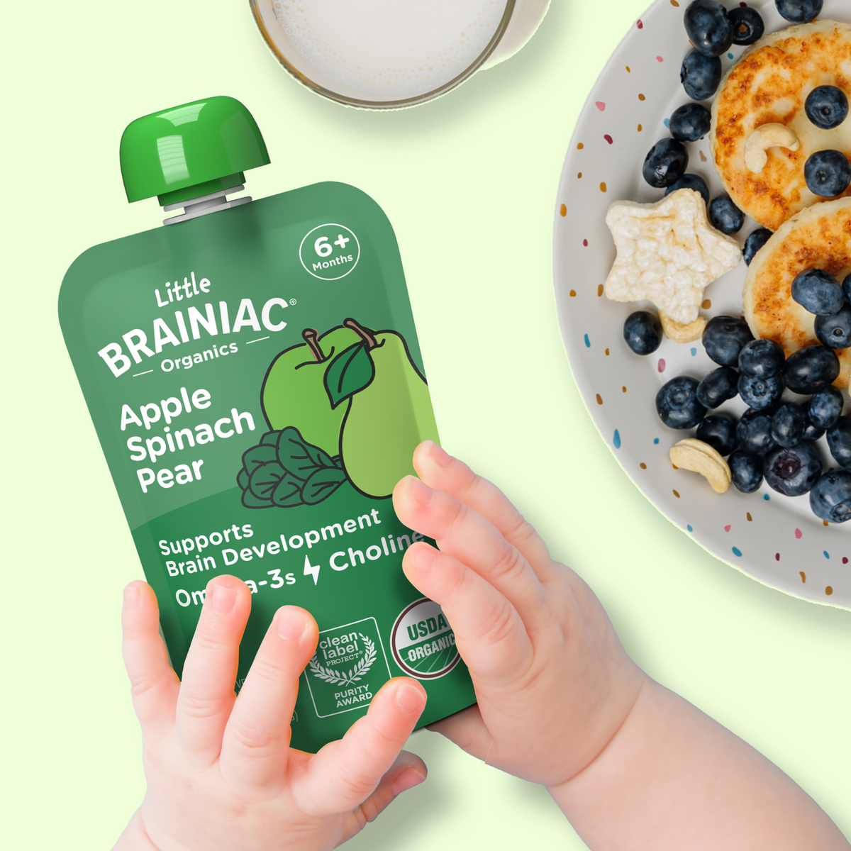 Organic Apple Spinach Pear