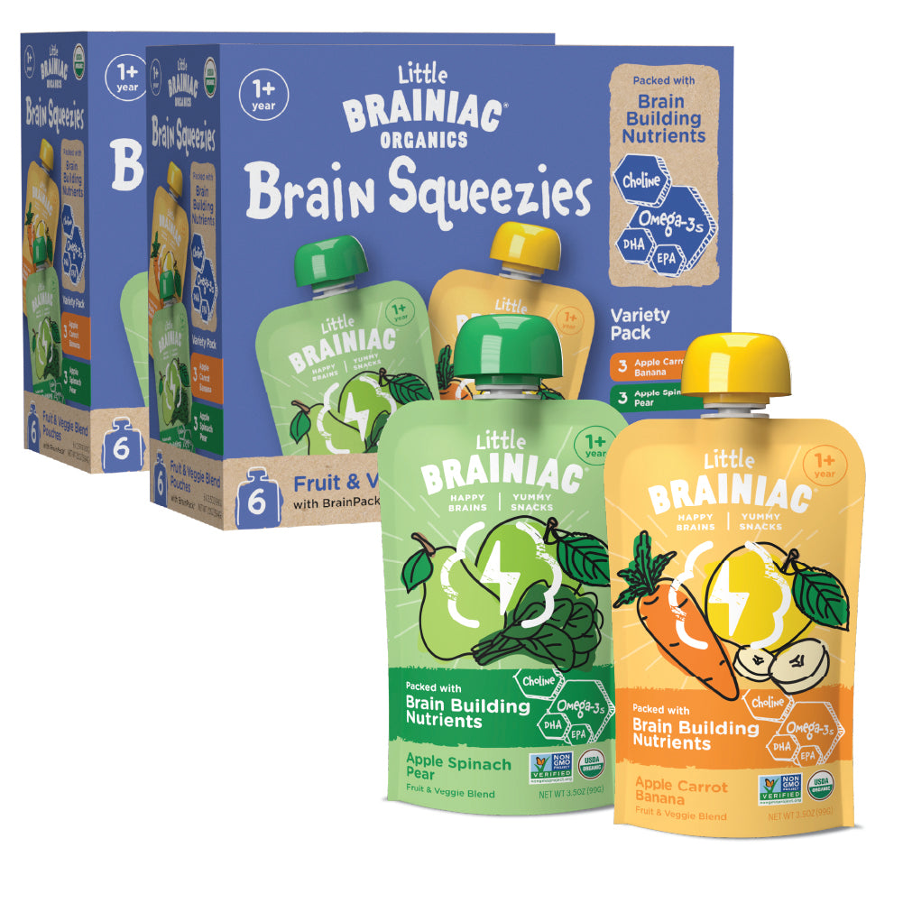 Organic Brain Squeezies Variety