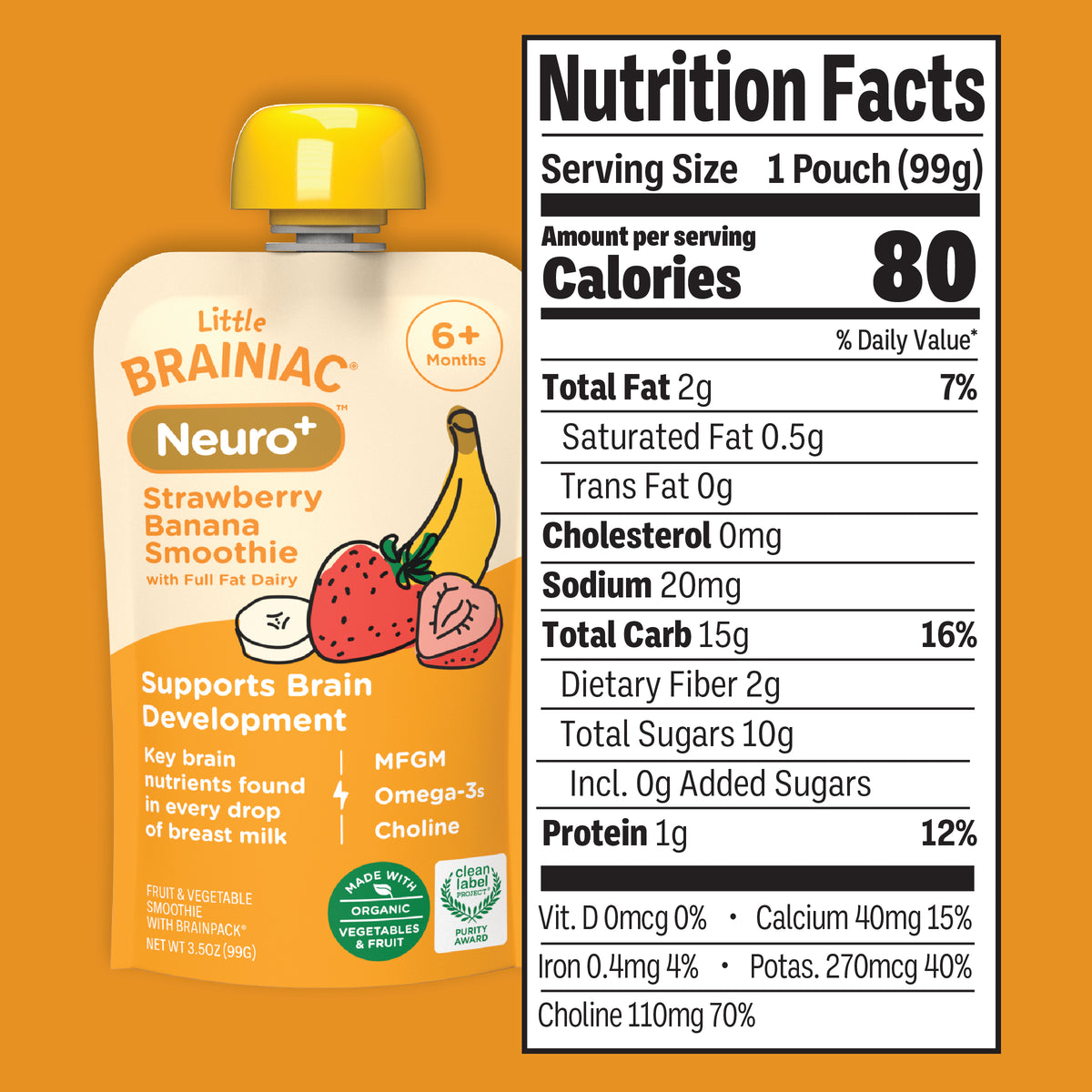 Neuro+ Strawberry Banana Blend