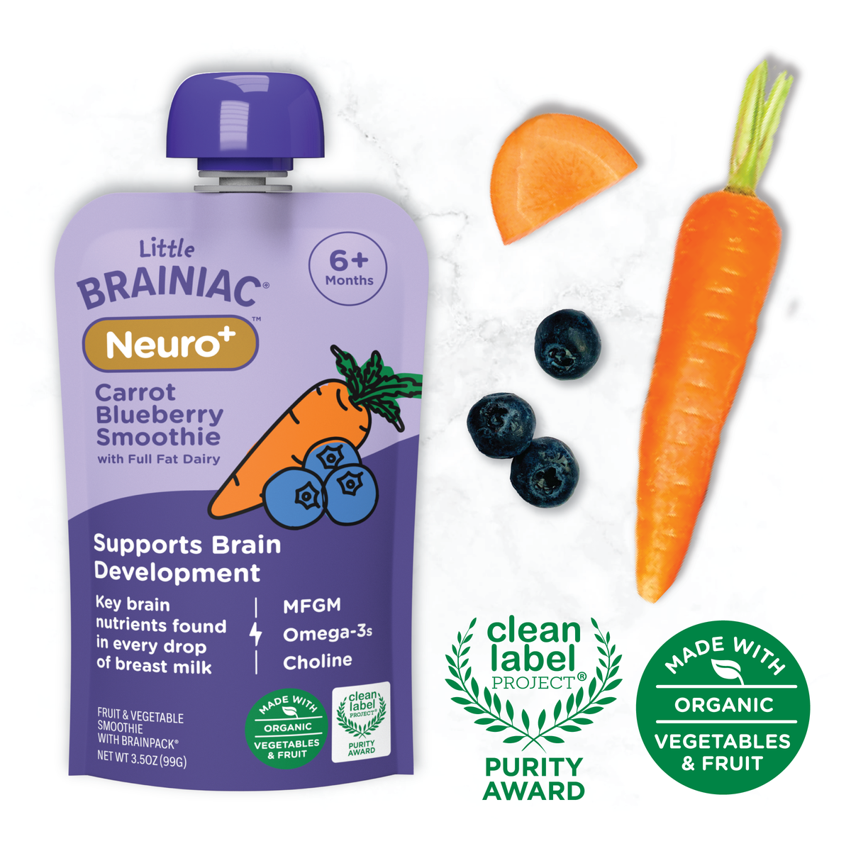 Neuro+ Blueberry Carrot Blend Neuro+ Blueberry Carrot Blend