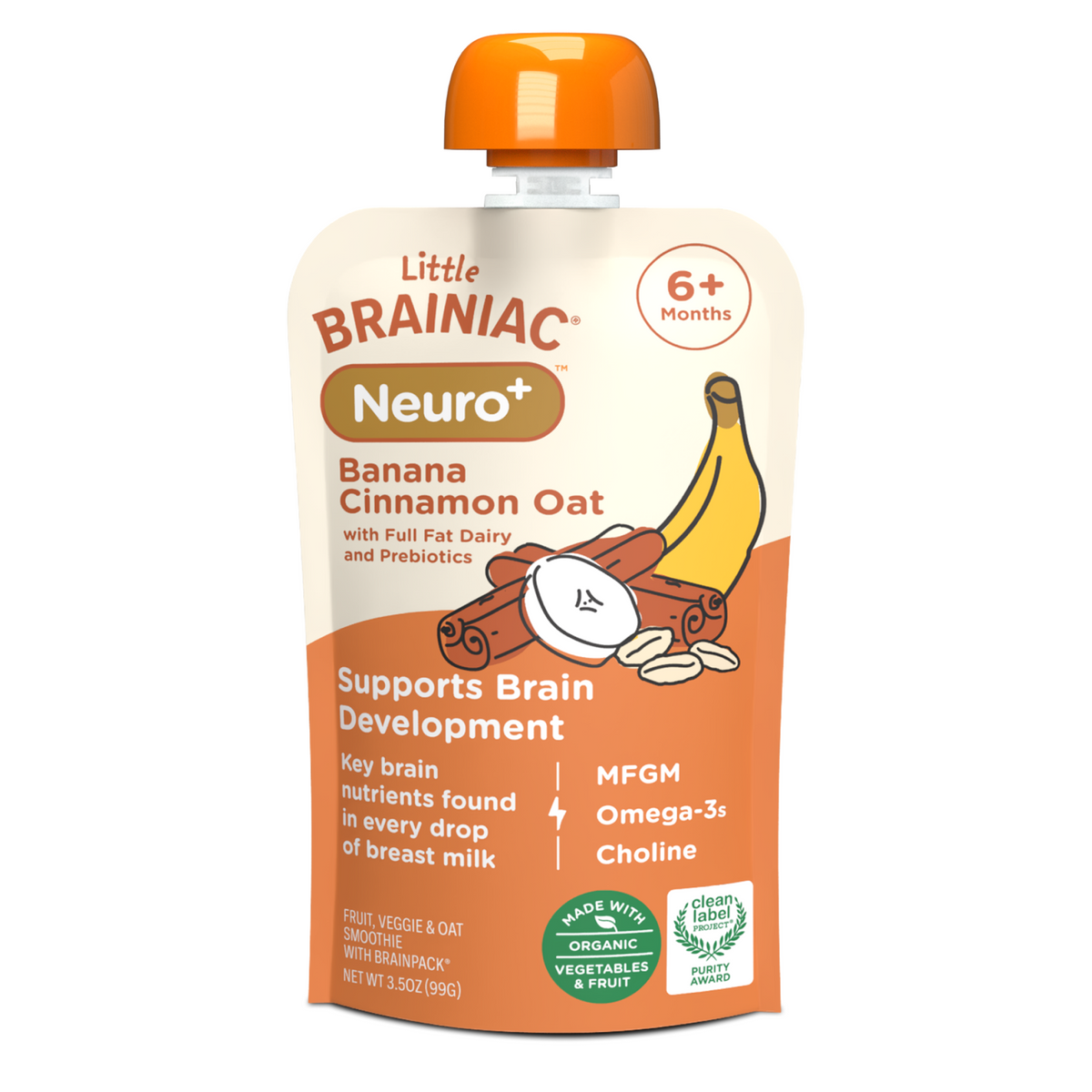 Neuro+ Banana Cinnamon Blend Oat with Prebiotics Neuro+ Banana Cinnamon Blend Oat with Prebiotics