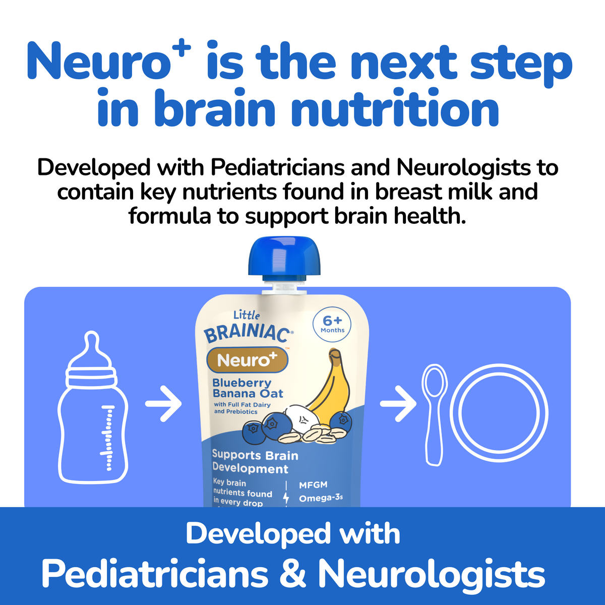 Neuro+ Blueberry Banana Oat with Prebiotics