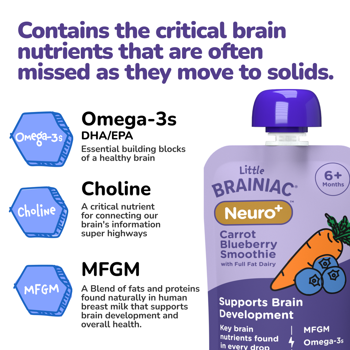 Neuro+ Blueberry Carrot Blend