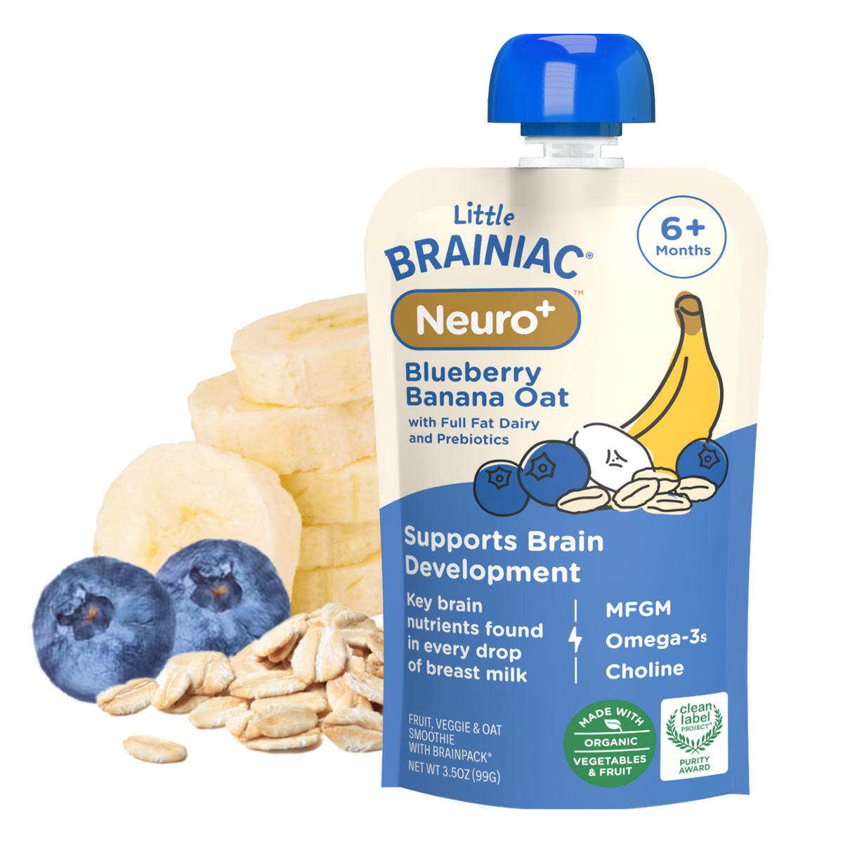 Neuro+ Blueberry Banana Oat with Prebiotics