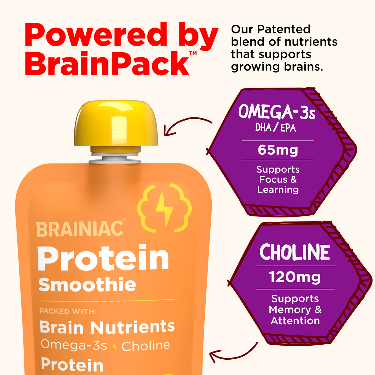 Peach Banana Protein Smoothie