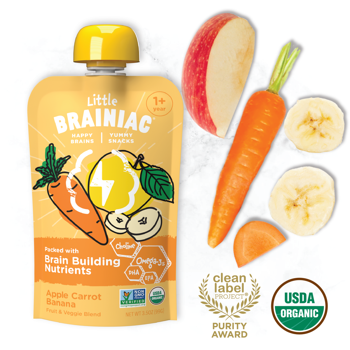 Organic Apple Carrot Banana