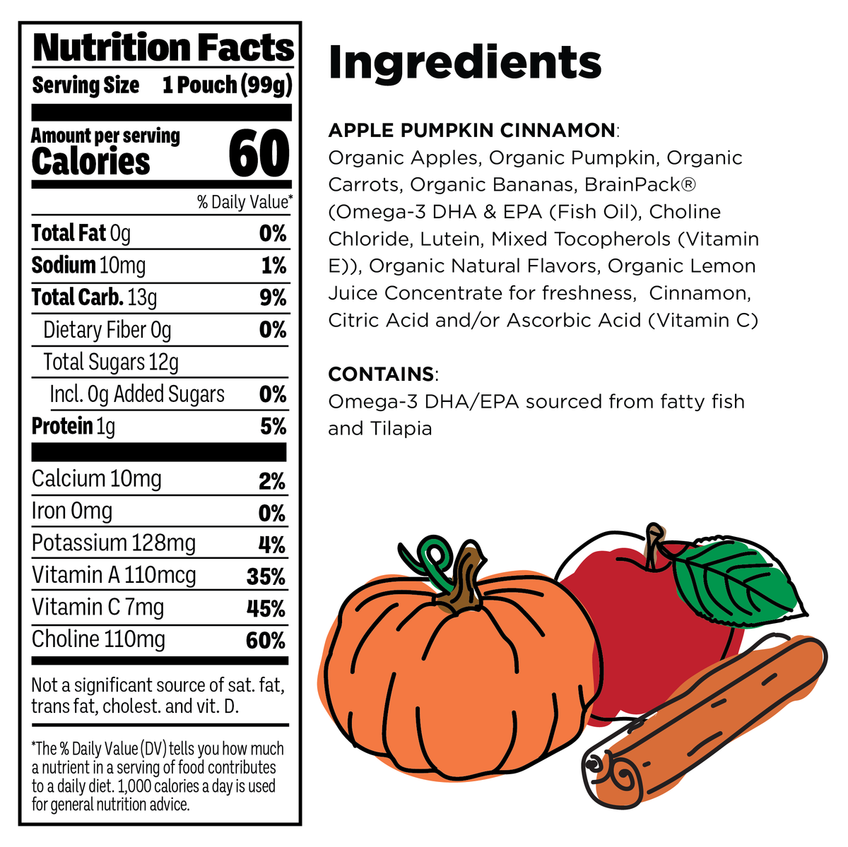 Organic Apple Pumpkin Cinnamon